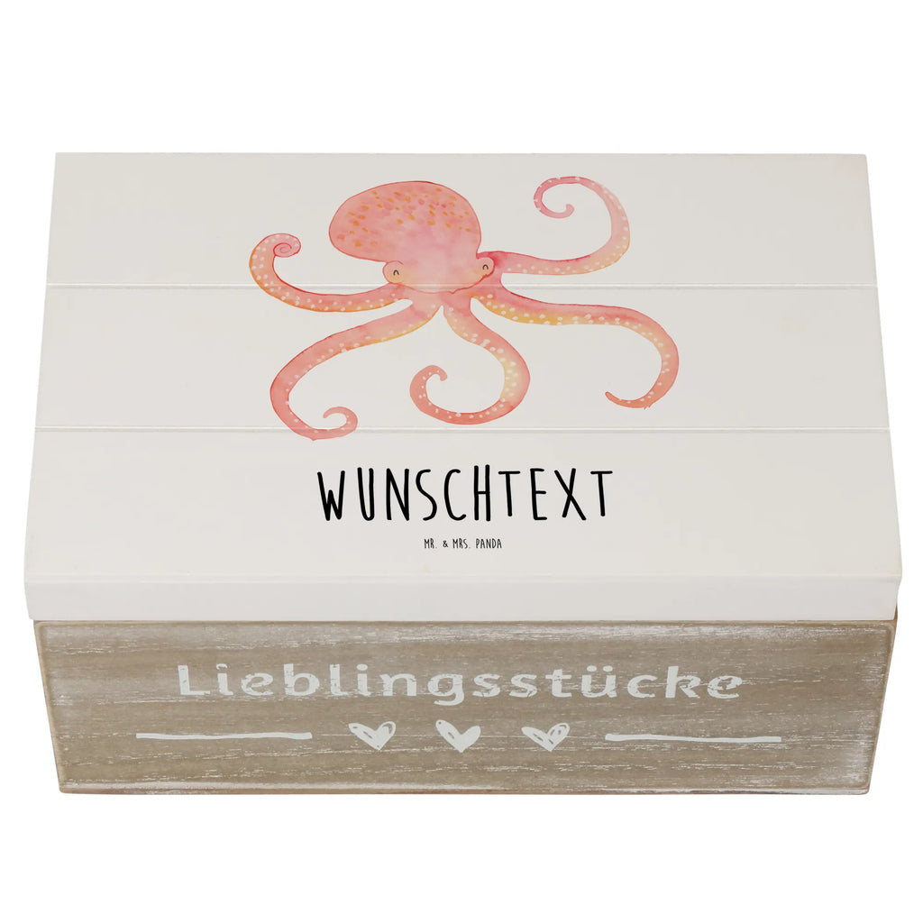 Personalisierte Holzkiste Tintenfisch Holzkiste mit Namen, Kiste mit Namen, Schatzkiste mit Namen, Truhe mit Namen, Schatulle mit Namen, Erinnerungsbox mit Namen, Erinnerungskiste, mit Namen, Dekokiste mit Namen, Aufbewahrungsbox mit Namen, Holzkiste Personalisiert, Kiste Personalisiert, Schatzkiste Personalisiert, Truhe Personalisiert, Schatulle Personalisiert, Erinnerungsbox Personalisiert, Erinnerungskiste Personalisiert, Dekokiste Personalisiert, Aufbewahrungsbox Personalisiert, Geschenkbox personalisiert, GEschenkdose personalisiert, Tiermotive, Gute Laune, lustige Sprüche, Tiere, Meer, Meerestier, Krake, Tintenfisch, Arme, Wasser, Ozean