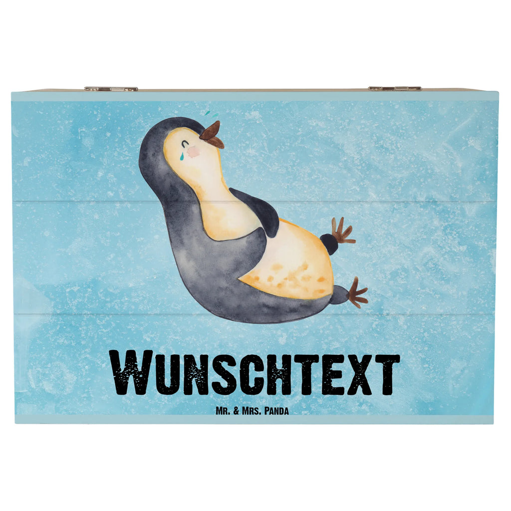 Personalisierte Holzkiste Pinguin lachend Holzkiste mit Namen, Kiste mit Namen, Schatzkiste mit Namen, Truhe mit Namen, Schatulle mit Namen, Erinnerungsbox mit Namen, Erinnerungskiste, mit Namen, Dekokiste mit Namen, Aufbewahrungsbox mit Namen, Holzkiste Personalisiert, Kiste Personalisiert, Schatzkiste Personalisiert, Truhe Personalisiert, Schatulle Personalisiert, Erinnerungsbox Personalisiert, Erinnerungskiste Personalisiert, Dekokiste Personalisiert, Aufbewahrungsbox Personalisiert, Geschenkbox personalisiert, GEschenkdose personalisiert, Pinguin, Pinguine, lustiger Spruch, Optimismus, Fröhlich, Lachen, Humor, Fröhlichkeit