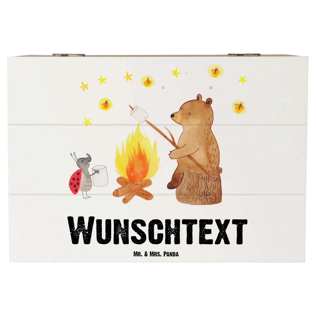 Personalisierte Holzkiste Bär & Marienkäfer Lagerfeuer Holzkiste mit Namen, Kiste mit Namen, Schatzkiste mit Namen, Truhe mit Namen, Schatulle mit Namen, Erinnerungsbox mit Namen, Erinnerungskiste, mit Namen, Dekokiste mit Namen, Aufbewahrungsbox mit Namen, Holzkiste Personalisiert, Kiste Personalisiert, Schatzkiste Personalisiert, Truhe Personalisiert, Schatulle Personalisiert, Erinnerungsbox Personalisiert, Erinnerungskiste Personalisiert, Dekokiste Personalisiert, Aufbewahrungsbox Personalisiert, Geschenkbox personalisiert, GEschenkdose personalisiert, Bär, Teddy, Teddybär, Lagerfeuer