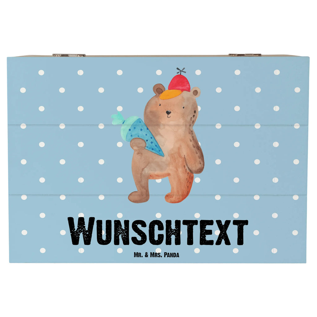 Personalisierte Holzkiste Bär Schultüte Holzkiste mit Namen, Kiste mit Namen, Schatzkiste mit Namen, Truhe mit Namen, Schatulle mit Namen, Erinnerungsbox mit Namen, Erinnerungskiste, mit Namen, Dekokiste mit Namen, Aufbewahrungsbox mit Namen, Holzkiste Personalisiert, Kiste Personalisiert, Schatzkiste Personalisiert, Truhe Personalisiert, Schatulle Personalisiert, Erinnerungsbox Personalisiert, Erinnerungskiste Personalisiert, Dekokiste Personalisiert, Aufbewahrungsbox Personalisiert, Geschenkbox personalisiert, GEschenkdose personalisiert, Bär, Teddy, Teddybär, Bär Motiv, Schultüte, Erster Schultag Geschenk, Einschulung Geschenk, Schule Geschenk, Grundschule, Schulanfang, Schulbeginn