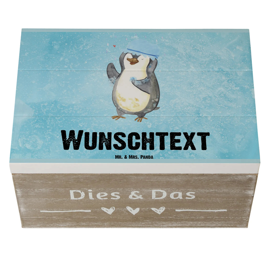 Personalisierte Holzkiste Pinguin duscht Holzkiste mit Namen, Kiste mit Namen, Schatzkiste mit Namen, Truhe mit Namen, Schatulle mit Namen, Erinnerungsbox mit Namen, Erinnerungskiste, mit Namen, Dekokiste mit Namen, Aufbewahrungsbox mit Namen, Holzkiste Personalisiert, Kiste Personalisiert, Schatzkiste Personalisiert, Truhe Personalisiert, Schatulle Personalisiert, Erinnerungsbox Personalisiert, Erinnerungskiste Personalisiert, Dekokiste Personalisiert, Aufbewahrungsbox Personalisiert, Geschenkbox personalisiert, GEschenkdose personalisiert, Pinguin, Pinguine, Dusche, duschen, Lebensmotto, Motivation, Neustart, Neuanfang, glücklich sein