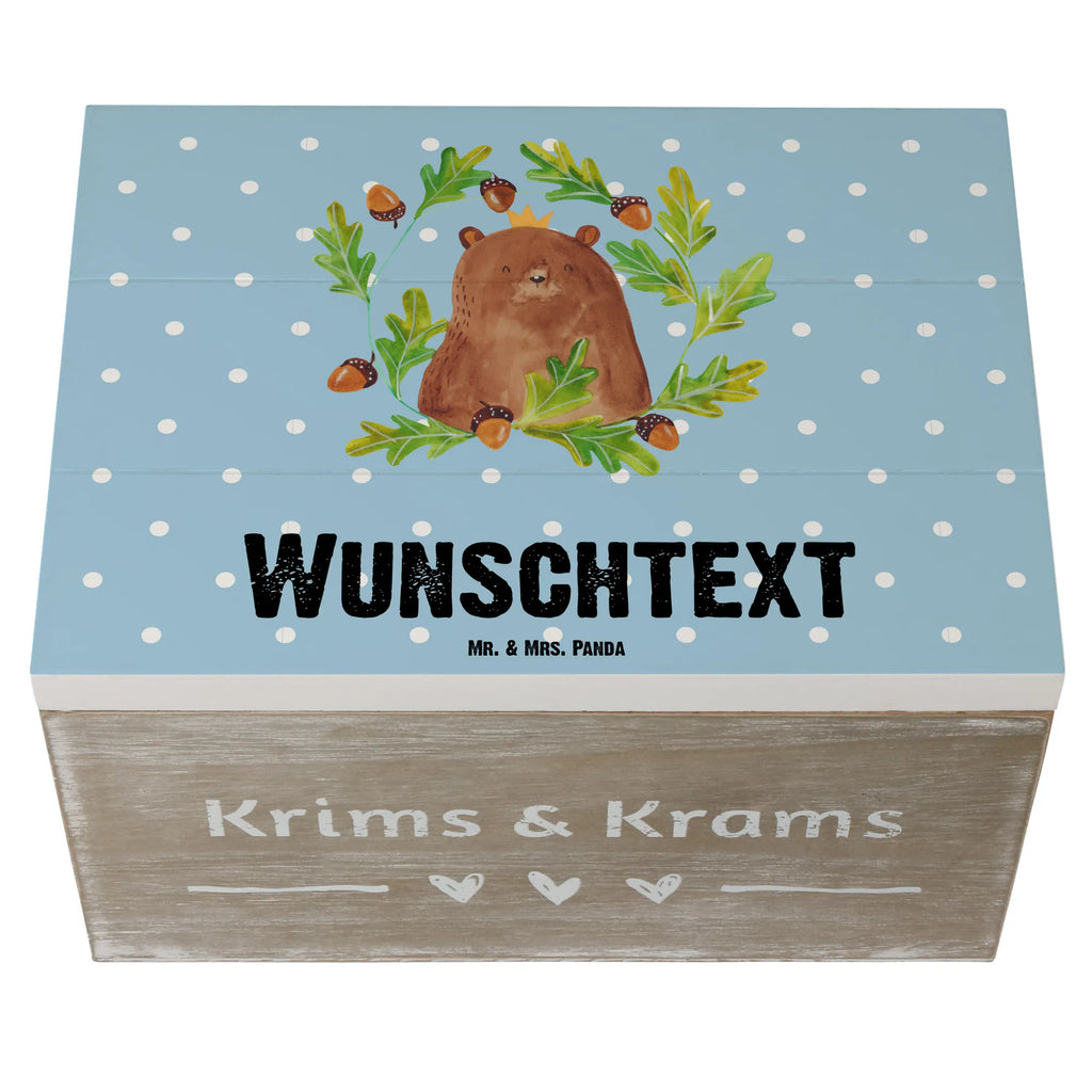 Personalisierte Holzkiste Bär König Holzkiste mit Namen, Kiste mit Namen, Schatzkiste mit Namen, Truhe mit Namen, Schatulle mit Namen, Erinnerungsbox mit Namen, Erinnerungskiste, mit Namen, Dekokiste mit Namen, Aufbewahrungsbox mit Namen, Holzkiste Personalisiert, Kiste Personalisiert, Schatzkiste Personalisiert, Truhe Personalisiert, Schatulle Personalisiert, Erinnerungsbox Personalisiert, Erinnerungskiste Personalisiert, Dekokiste Personalisiert, Aufbewahrungsbox Personalisiert, Geschenkbox personalisiert, GEschenkdose personalisiert, Bär, Teddy, Teddybär, Papa, Papa Bär, bester Vater, bester Papa, weltbester Papa, Vatertag, Vater, Dad, Daddy, Papi