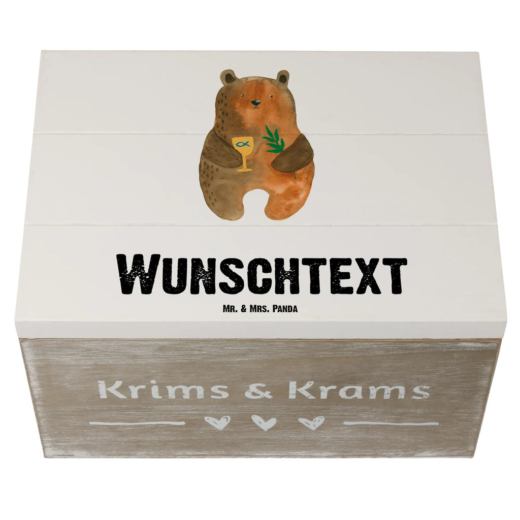 Personalisierte Holzkiste Bär Konfirmation Holzkiste mit Namen, Kiste mit Namen, Schatzkiste mit Namen, Truhe mit Namen, Schatulle mit Namen, Erinnerungsbox mit Namen, Erinnerungskiste, mit Namen, Dekokiste mit Namen, Aufbewahrungsbox mit Namen, Holzkiste Personalisiert, Kiste Personalisiert, Schatzkiste Personalisiert, Truhe Personalisiert, Schatulle Personalisiert, Erinnerungsbox Personalisiert, Erinnerungskiste Personalisiert, Dekokiste Personalisiert, Aufbewahrungsbox Personalisiert, Geschenkbox personalisiert, GEschenkdose personalisiert, Bär, Teddy, Teddybär, Konfirmation, Kirche, evangelisch, Gottesdienst