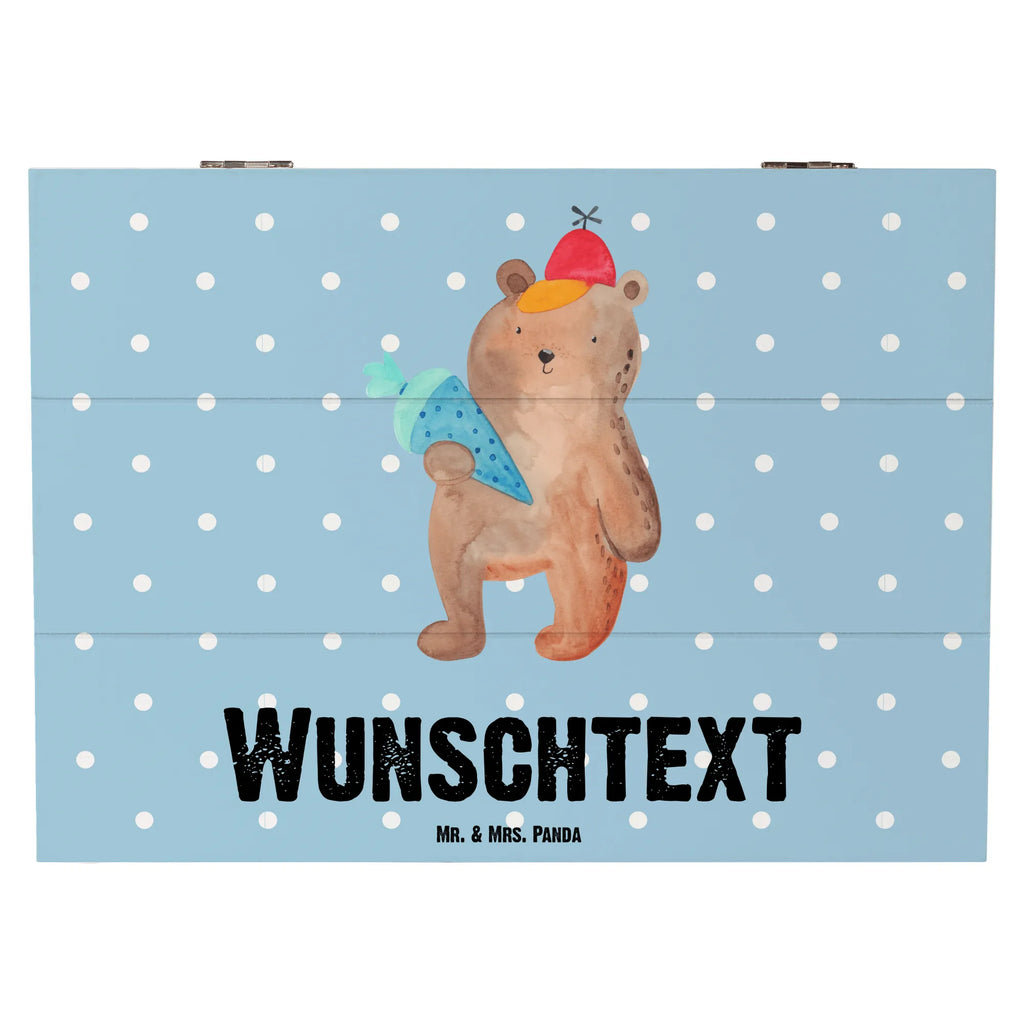 Personalisierte Holzkiste Bär Schultüte Holzkiste mit Namen, Kiste mit Namen, Schatzkiste mit Namen, Truhe mit Namen, Schatulle mit Namen, Erinnerungsbox mit Namen, Erinnerungskiste, mit Namen, Dekokiste mit Namen, Aufbewahrungsbox mit Namen, Holzkiste Personalisiert, Kiste Personalisiert, Schatzkiste Personalisiert, Truhe Personalisiert, Schatulle Personalisiert, Erinnerungsbox Personalisiert, Erinnerungskiste Personalisiert, Dekokiste Personalisiert, Aufbewahrungsbox Personalisiert, Geschenkbox personalisiert, GEschenkdose personalisiert, Bär, Teddy, Teddybär, Bär Motiv, Schultüte, Erster Schultag Geschenk, Einschulung Geschenk, Schule Geschenk, Grundschule, Schulanfang, Schulbeginn