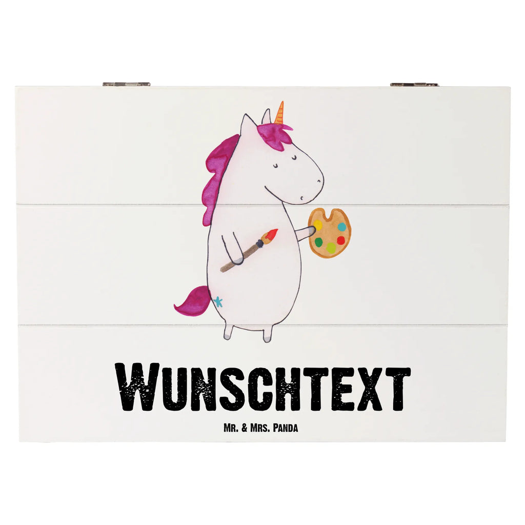 Personalisierte Holzkiste Einhorn Künstler Holzkiste mit Namen, Kiste mit Namen, Schatzkiste mit Namen, Truhe mit Namen, Schatulle mit Namen, Erinnerungsbox mit Namen, Erinnerungskiste, mit Namen, Dekokiste mit Namen, Aufbewahrungsbox mit Namen, Holzkiste Personalisiert, Kiste Personalisiert, Schatzkiste Personalisiert, Truhe Personalisiert, Schatulle Personalisiert, Erinnerungsbox Personalisiert, Erinnerungskiste Personalisiert, Dekokiste Personalisiert, Aufbewahrungsbox Personalisiert, Geschenkbox personalisiert, GEschenkdose personalisiert, Einhorn, Einhörner, Einhorn Deko, Pegasus, Unicorn, Englisch, Künstler, Artist, Malen, Zeichnen, Welt, Farbe, Stift, Pinsel, Geschenk, Maler