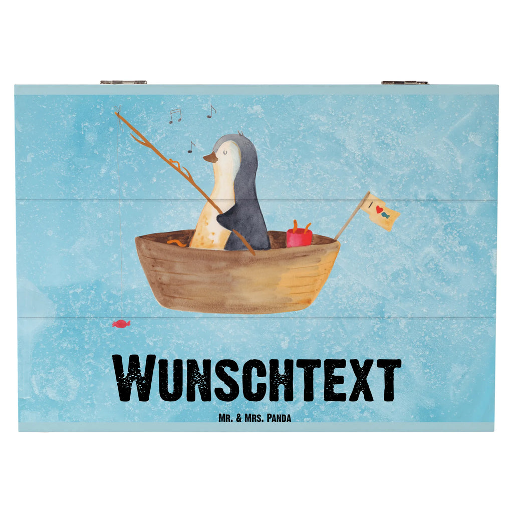 Personalisierte Holzkiste Pinguin Angelboot Holzkiste mit Namen, Kiste mit Namen, Schatzkiste mit Namen, Truhe mit Namen, Schatulle mit Namen, Erinnerungsbox mit Namen, Erinnerungskiste, mit Namen, Dekokiste mit Namen, Aufbewahrungsbox mit Namen, Holzkiste Personalisiert, Kiste Personalisiert, Schatzkiste Personalisiert, Truhe Personalisiert, Schatulle Personalisiert, Erinnerungsbox Personalisiert, Erinnerungskiste Personalisiert, Dekokiste Personalisiert, Aufbewahrungsbox Personalisiert, Geschenkbox personalisiert, GEschenkdose personalisiert, Pinguin, Pinguine, Angeln, Boot, Angelboot, Lebenslust, Leben, genießen, Motivation, Neustart, Neuanfang, Trennung, Scheidung, Geschenkidee Liebeskummer