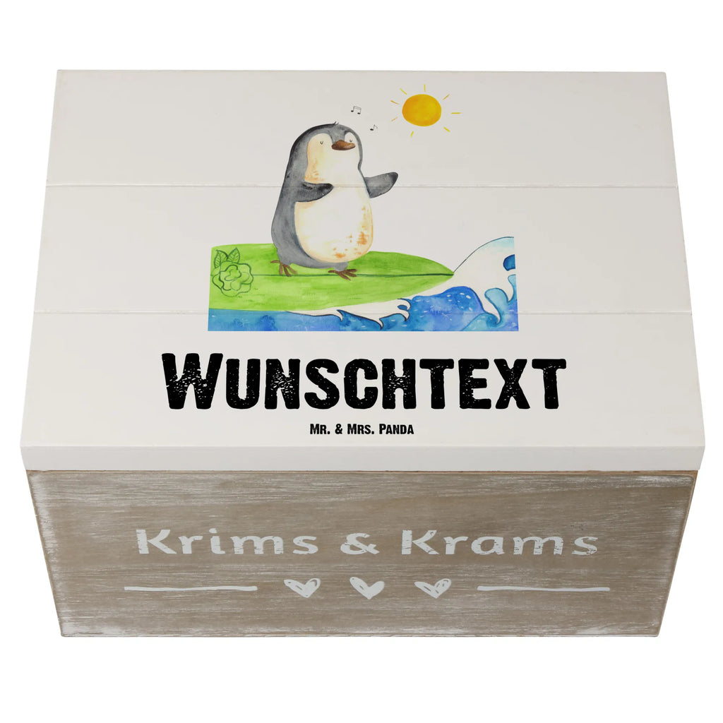 Personalisierte Holzkiste Pinguin Surfer Holzkiste mit Namen, Kiste mit Namen, Schatzkiste mit Namen, Truhe mit Namen, Schatulle mit Namen, Erinnerungsbox mit Namen, Erinnerungskiste, mit Namen, Dekokiste mit Namen, Aufbewahrungsbox mit Namen, Holzkiste Personalisiert, Kiste Personalisiert, Schatzkiste Personalisiert, Truhe Personalisiert, Schatulle Personalisiert, Erinnerungsbox Personalisiert, Erinnerungskiste Personalisiert, Dekokiste Personalisiert, Aufbewahrungsbox Personalisiert, Geschenkbox personalisiert, GEschenkdose personalisiert, Pinguin, Pinguine, surfen, Surfer, Hawaii, Urlaub, Wellen, Wellen reiten, Portugal