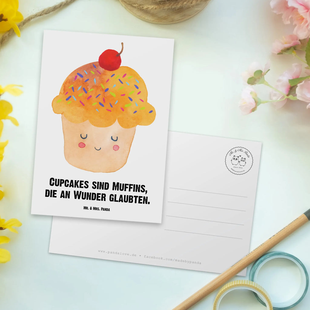 Personalisierte Postkarte Cupcake Postkarte mit Namen, Postkarte bedrucken, Postkarte mit Wunschtext, Postkarte personalisierbar, Geschenkkarte mit Namen, Grußkarte mit Namen, Karte mit Namen, Einladung mit Namen, Ansichtskarte mit Namen, Geschenkkarte mit Wunschtext, Grußkarte mit Wunschtext, Karte mit Wunschtext, Einladung mit Wunschtext, Ansichtskarte mit Wunschtext, Tiermotive, Gute Laune, lustige Sprüche, Tiere, Cupcakes, Muffin, Wunder, Küche Deko, Küche Spruch, Backen Geschenk, Geschenk Koch, Motivation Sprüche