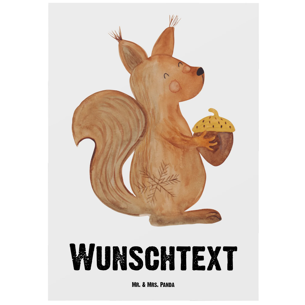 Personalisierte Postkarte Eichhörnchen Weihnachten Postkarte mit Namen, Postkarte bedrucken, Postkarte mit Wunschtext, Postkarte personalisierbar, Geschenkkarte mit Namen, Grußkarte mit Namen, Karte mit Namen, Einladung mit Namen, Ansichtskarte mit Namen, Geschenkkarte mit Wunschtext, Grußkarte mit Wunschtext, Karte mit Wunschtext, Einladung mit Wunschtext, Ansichtskarte mit Wunschtext, Winter, Weihnachten, Weihnachtsdeko, Nikolaus, Advent, Heiligabend, Wintermotiv, Frohe Weihnachten, Frohes neues Jahr, Guten Rutsch, Weihnachtsmotiv, Weihnachtsgruß, Neujahr, Vogel