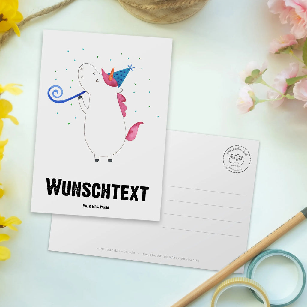 Personalisierte Postkarte Einhorn Party Postkarte mit Namen, Postkarte bedrucken, Postkarte mit Wunschtext, Postkarte personalisierbar, Geschenkkarte mit Namen, Grußkarte mit Namen, Karte mit Namen, Einladung mit Namen, Ansichtskarte mit Namen, Geschenkkarte mit Wunschtext, Grußkarte mit Wunschtext, Karte mit Wunschtext, Einladung mit Wunschtext, Ansichtskarte mit Wunschtext, Einhorn, Einhörner, Einhorn Deko, Unicorn, Glitzer, Konfetti, Party, Geburtstag, Feier, Fest, Alkohol, Disco, Club