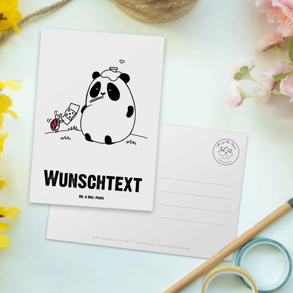 Personalisierte Postkarte Easy & Peasy Gute Besserung Postkarte mit Namen, Postkarte bedrucken, Postkarte mit Wunschtext, Postkarte personalisierbar, Geschenkkarte mit Namen, Grußkarte mit Namen, Karte mit Namen, Einladung mit Namen, Ansichtskarte mit Namen, Geschenkkarte mit Wunschtext, Grußkarte mit Wunschtext, Karte mit Wunschtext, Einladung mit Wunschtext, Ansichtskarte mit Wunschtext