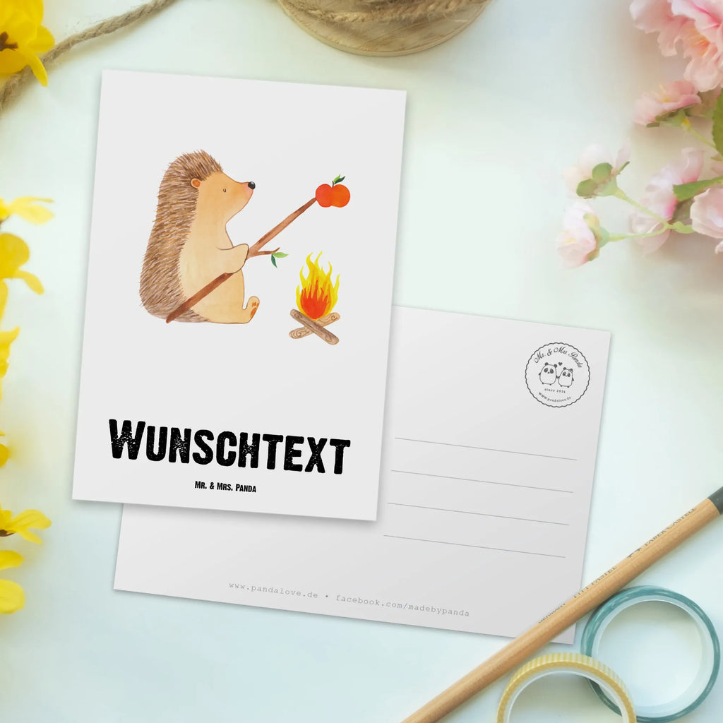 Personalisierte Postkarte Igel Grillen Postkarte mit Namen, Postkarte bedrucken, Postkarte mit Wunschtext, Postkarte personalisierbar, Geschenkkarte mit Namen, Grußkarte mit Namen, Karte mit Namen, Einladung mit Namen, Ansichtskarte mit Namen, Geschenkkarte mit Wunschtext, Grußkarte mit Wunschtext, Karte mit Wunschtext, Einladung mit Wunschtext, Ansichtskarte mit Wunschtext, Tiermotive, Gute Laune, lustige Sprüche, Tiere, Igel, Grillen, Ziele, Motivation, arbeitslos, Sinn des Lebens, Spruch