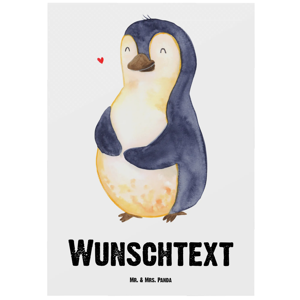 Personalisierte Postkarte Pinguin Diät Postkarte mit Namen, Postkarte bedrucken, Postkarte mit Wunschtext, Postkarte personalisierbar, Geschenkkarte mit Namen, Grußkarte mit Namen, Karte mit Namen, Einladung mit Namen, Ansichtskarte mit Namen, Geschenkkarte mit Wunschtext, Grußkarte mit Wunschtext, Karte mit Wunschtext, Einladung mit Wunschtext, Ansichtskarte mit Wunschtext, Pinguin, Pinguine, Diät, Abnehmen, Abspecken, Gewicht, Motivation, Selbstliebe, Körperliebe, Selbstrespekt