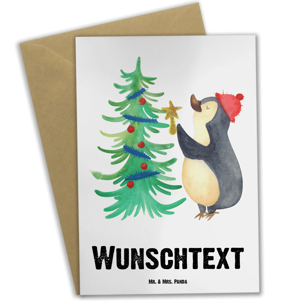 Personalisierte Grußkarte Pinguin Weihnachtsbaum Personalisierte Grußkarte, Personalisiertere Klappkarte, Personalisierte Einladungskarte, Personalisierte Glückwunschkarte, Personalisierte Hochzeitskarte, Personalisierte Geburtstagskarte, Grußkarte mit Namen, Grußkarte selber drucken, Grußkarte selbst gestalten, Grußkarte mit persönlichen Nachrichten, Grußkarte als Geldgeschenk, Grußkarten personalisiert, Personalisierte Karte, Winter, Weihnachten, Weihnachtsdeko, Nikolaus, Advent, Heiligabend, Wintermotiv, Pinguin