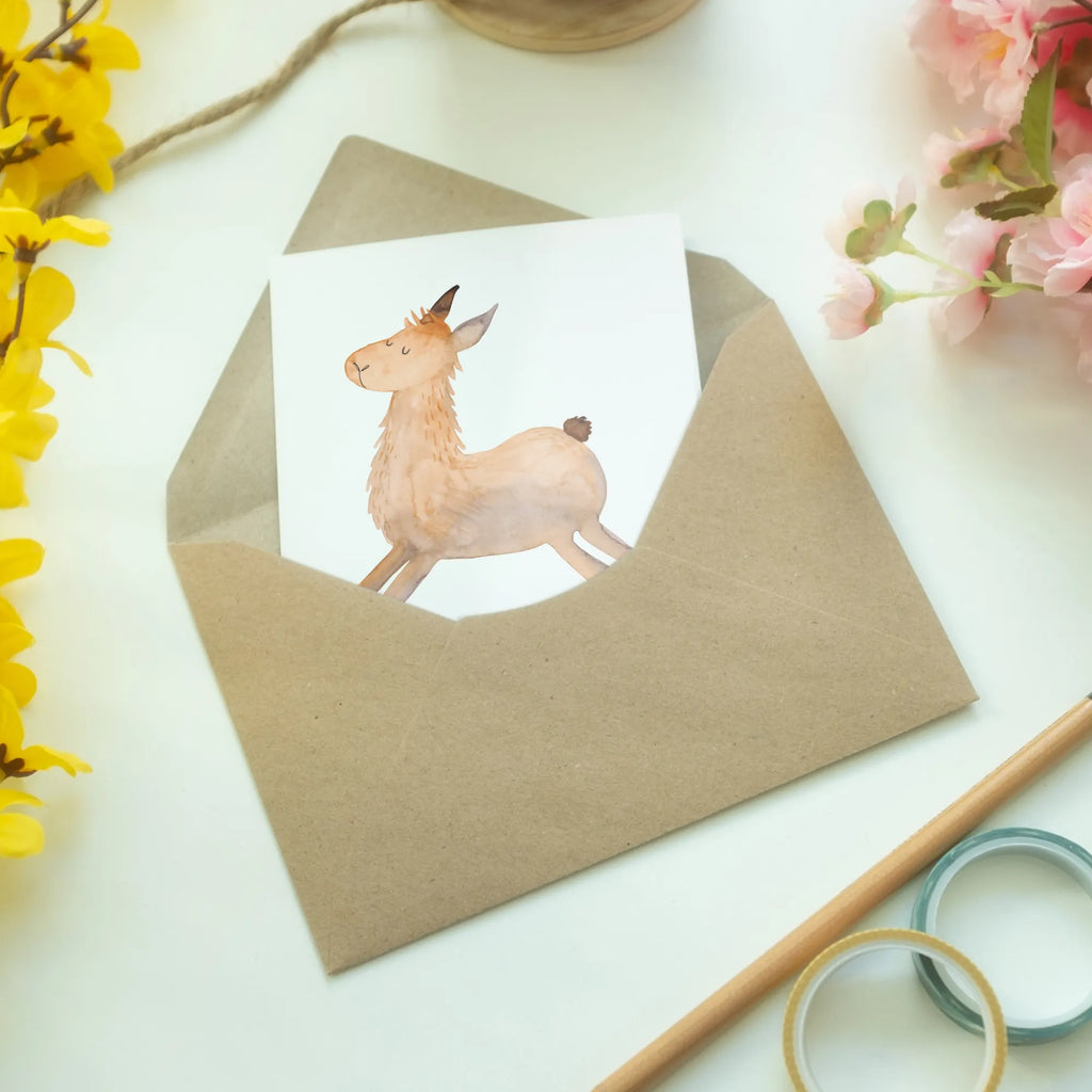 Personalisierte Grußkarte Lama Springen Personalisierte Grußkarte, Personalisiertere Klappkarte, Personalisierte Einladungskarte, Personalisierte Glückwunschkarte, Personalisierte Hochzeitskarte, Personalisierte Geburtstagskarte, Grußkarte mit Namen, Grußkarte selber drucken, Grußkarte selbst gestalten, Grußkarte mit persönlichen Nachrichten, Grußkarte als Geldgeschenk, Grußkarten personalisiert, Personalisierte Karte, Lama, Alpaka, Lamas, Lieblingstag, Happy day, fröhlich, Glück, Freundin, Liebeskummer, Neustart, guten Morgen, Start, Prüfung, Abitur