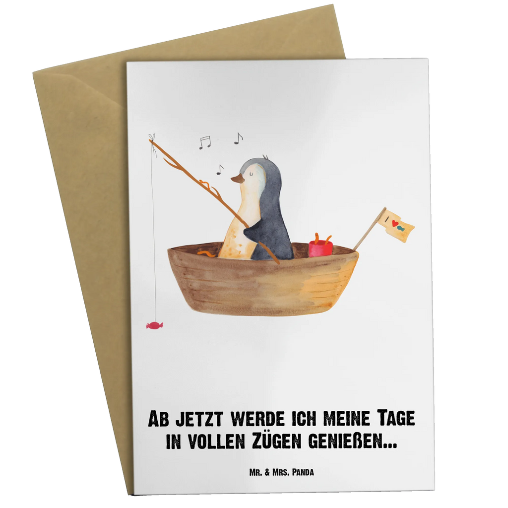 Personalisierte Grußkarte Pinguin Angelboot Personalisierte Grußkarte, Personalisiertere Klappkarte, Personalisierte Einladungskarte, Personalisierte Glückwunschkarte, Personalisierte Hochzeitskarte, Personalisierte Geburtstagskarte, Grußkarte mit Namen, Grußkarte selber drucken, Grußkarte selbst gestalten, Grußkarte mit persönlichen Nachrichten, Grußkarte als Geldgeschenk, Grußkarten personalisiert, Personalisierte Karte, Pinguin, Pinguine, Angeln, Boot, Angelboot, Lebenslust, Leben, genießen, Motivation, Neustart, Neuanfang, Trennung, Scheidung, Geschenkidee Liebeskummer