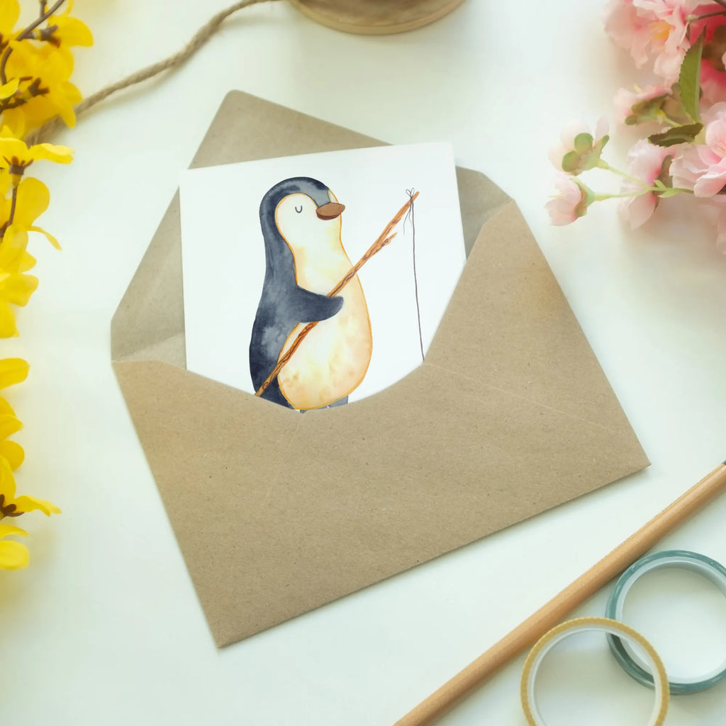 Personalisierte Grußkarte Pinguin Angler Personalisierte Grußkarte, Personalisiertere Klappkarte, Personalisierte Einladungskarte, Personalisierte Glückwunschkarte, Personalisierte Hochzeitskarte, Personalisierte Geburtstagskarte, Grußkarte mit Namen, Grußkarte selber drucken, Grußkarte selbst gestalten, Grußkarte mit persönlichen Nachrichten, Grußkarte als Geldgeschenk, Grußkarten personalisiert, Personalisierte Karte, Pinguin, Pinguine, Angeln, Angler, Tagträume, Hobby, Plan, Planer, Tagesplan, Neustart, Motivation, Geschenk, Freundinnen, Geschenkidee, Urlaub, Wochenende