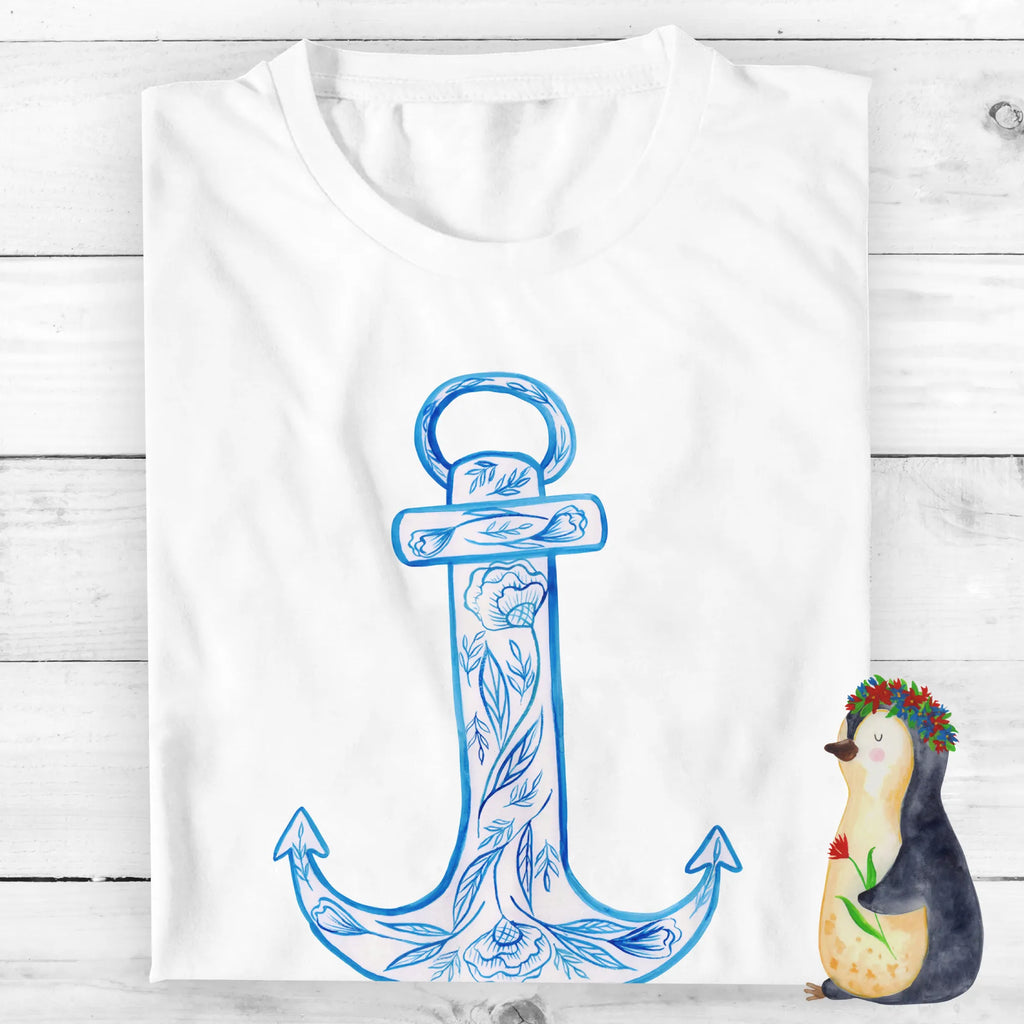 Personalisiertes T-Shirt Anker Blau T-Shirt Personalisiert, T-Shirt mit Namen, T-Shirt mit Aufruck, Männer, Frauen, Wunschtext, Bedrucken, Tiermotive, Gute Laune, lustige Sprüche, Tiere