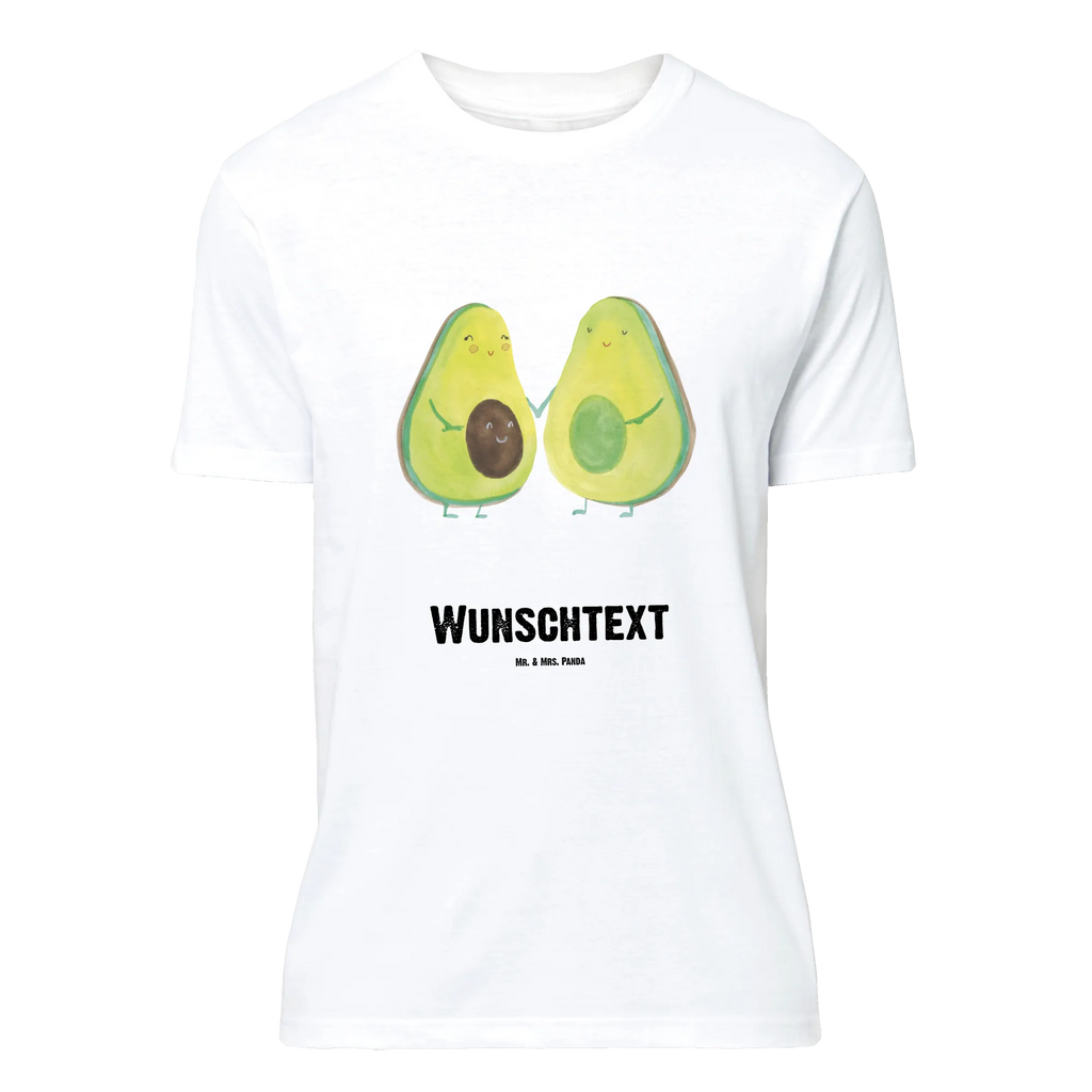 Personalisiertes T-Shirt Avocado Pärchen T-Shirt Personalisiert, T-Shirt mit Namen, T-Shirt mit Aufruck, Männer, Frauen, Wunschtext, Bedrucken, Avocado, Veggie, Vegan, Gesund, Avocuddle, Liebe, Schwangerschaft, Familie, Babyshower, Babyparty, Hochzeit, Kinder, Avocados, Geburt