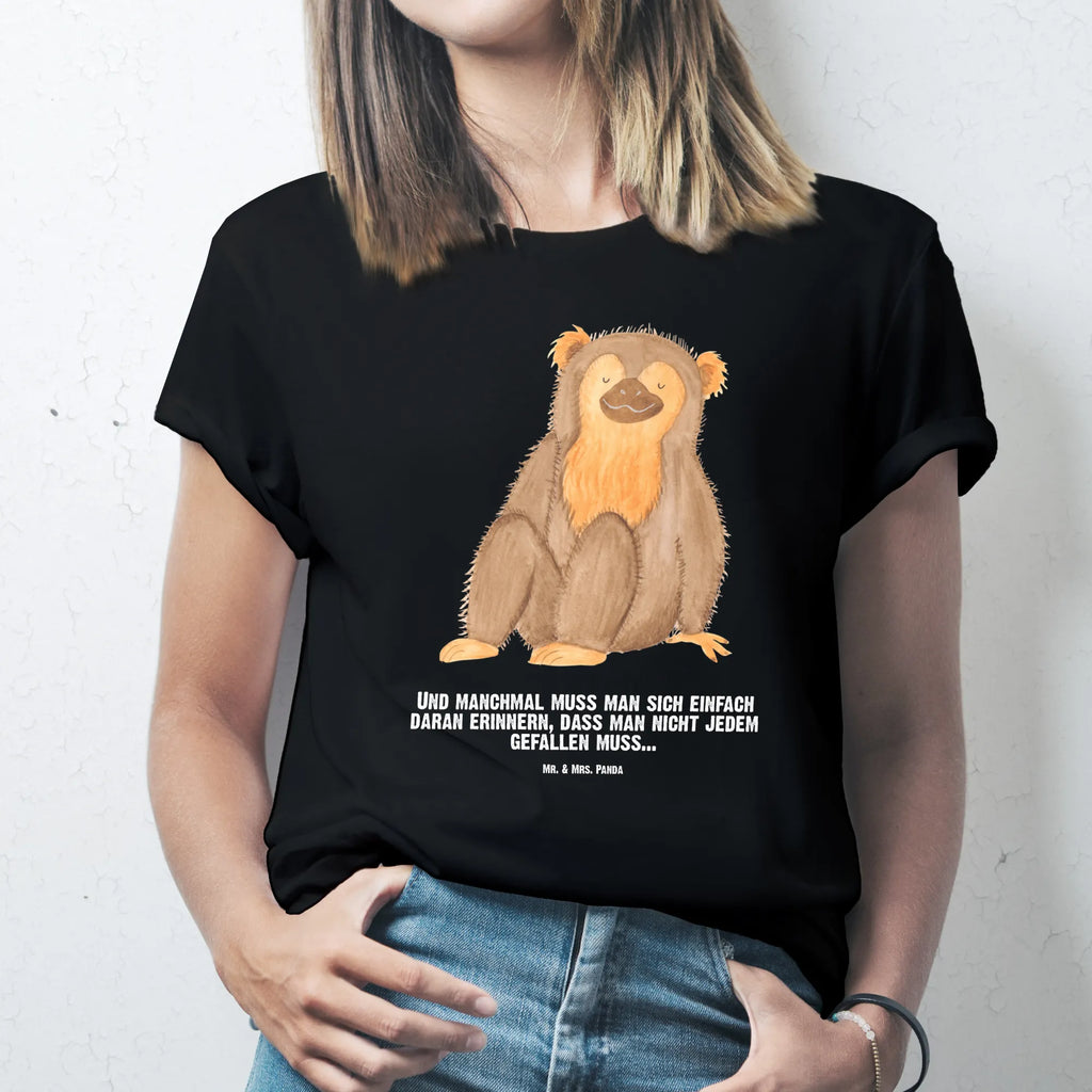 Personalisiertes T-Shirt Affe T-Shirt Personalisiert, T-Shirt mit Namen, T-Shirt mit Aufruck, Männer, Frauen, Wunschtext, Bedrucken, Afrika, Wildtiere, Affe, Äffchen, Affen, Selbstliebe, Respekt, Motivation, Selbstachtung, Liebe, Selbstbewusstsein, Selfcare