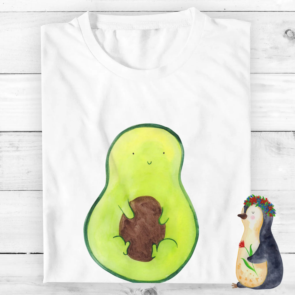 Personalisiertes T-Shirt Avocado mit Kern T-Shirt Personalisiert, T-Shirt mit Namen, T-Shirt mit Aufruck, Männer, Frauen, Wunschtext, Bedrucken, Avocado, Veggie, Vegan, Gesund, Avokado, Avocadokern, Kern, Pflanze, Spruch Leben