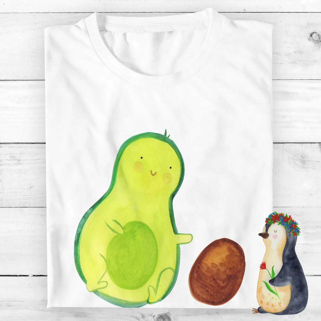 Personalisiertes T-Shirt Avocado rollt Kern T-Shirt Personalisiert, T-Shirt mit Namen, T-Shirt mit Aufruck, Männer, Frauen, Wunschtext, Bedrucken, Avocado, Veggie, Vegan, Gesund, Avocados, Schwanger, Geburt, Geburtstag, Säugling, Kind, erstes Kind, zur Geburt, Schwangerschaft, Babyparty, Baby, große Liebe, Liebe, Love