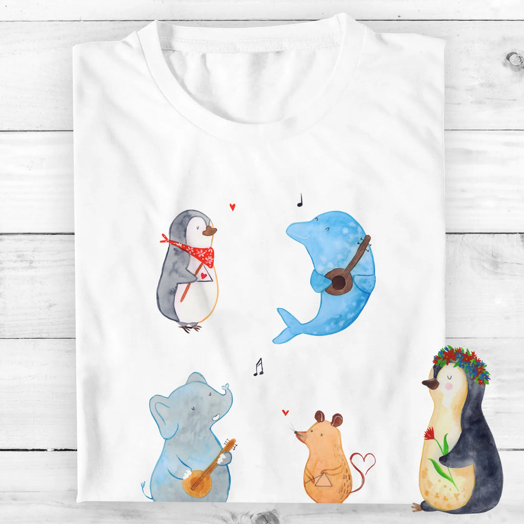 Personalisiertes T-Shirt Big Band T-Shirt Personalisiert, T-Shirt mit Namen, T-Shirt mit Aufruck, Männer, Frauen, Wunschtext, Bedrucken, Tiermotive, Gute Laune, lustige Sprüche, Tiere, Hund, Pinguin, Maus, Elefant, Delfin, Gitarre, Band, Triangel, Musikanten, Musik