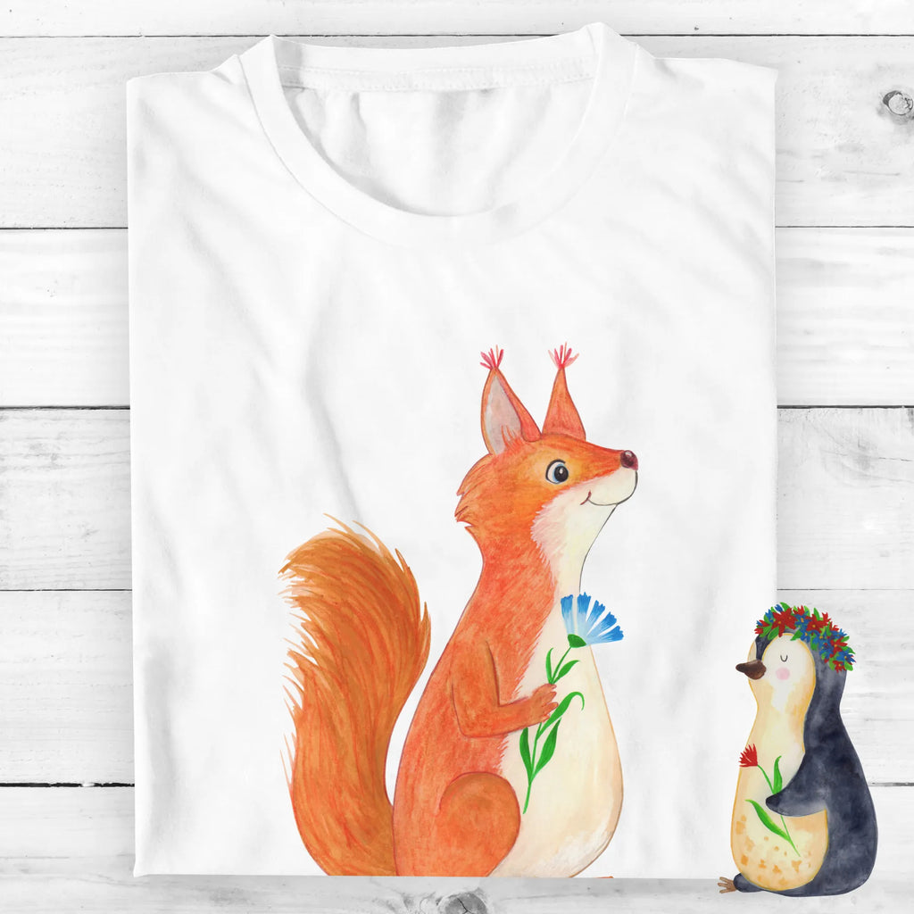 Personalisiertes T-Shirt Eichhörnchen Blume T-Shirt Personalisiert, T-Shirt mit Namen, T-Shirt mit Aufruck, Männer, Frauen, Wunschtext, Bedrucken, Tiermotive, Gute Laune, lustige Sprüche, Tiere, Eichhörnchen, Eichhorn, Spruch positiv, Lachen, Spaß, Motivation Sprüche, Motivation Bilder, glücklich Spruch, Spruch Deko