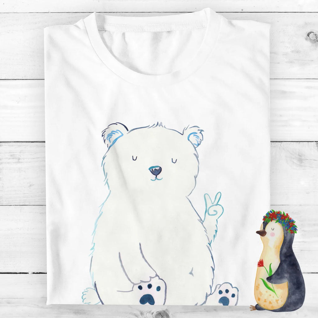 Personalisiertes T-Shirt Eisbär Faul T-Shirt Personalisiert, T-Shirt mit Namen, T-Shirt mit Aufruck, Männer, Frauen, Wunschtext, Bedrucken, Bär, Teddy, Teddybär, Eisbär, Nordpol, Faul, Entspannen, Relaxen, Büro, Arbeit, Bürojob, Arbeitsplatz, Homeoffice