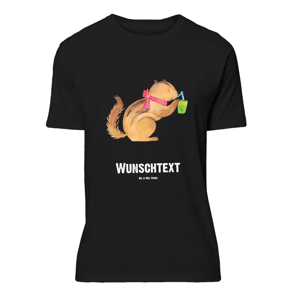 Personalisiertes T-Shirt Eichhörnchen Smoothie T-Shirt Personalisiert, T-Shirt mit Namen, T-Shirt mit Aufruck, Männer, Frauen, Wunschtext, Bedrucken, Tiermotive, Gute Laune, lustige Sprüche, Tiere, Green Smoothies, Diät, Abnehmen, Streifenhörnchen, Eichhörnchen