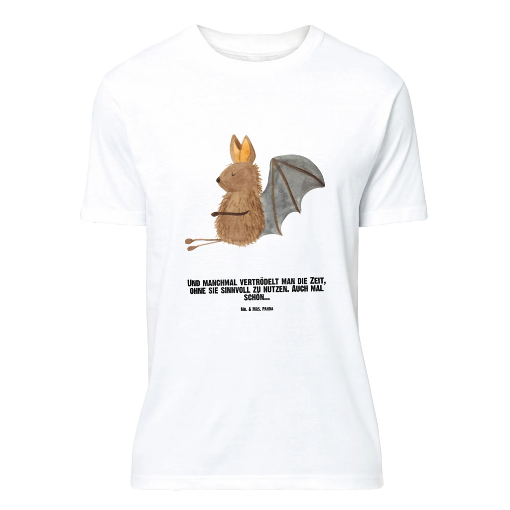 Personalisiertes T-Shirt Fledermaus sitzend T-Shirt Personalisiert, T-Shirt mit Namen, T-Shirt mit Aufruck, Männer, Frauen, Wunschtext, Bedrucken, Tiermotive, Gute Laune, lustige Sprüche, Tiere, Fledermaus, Fledermäuse, Motivation, entspannen