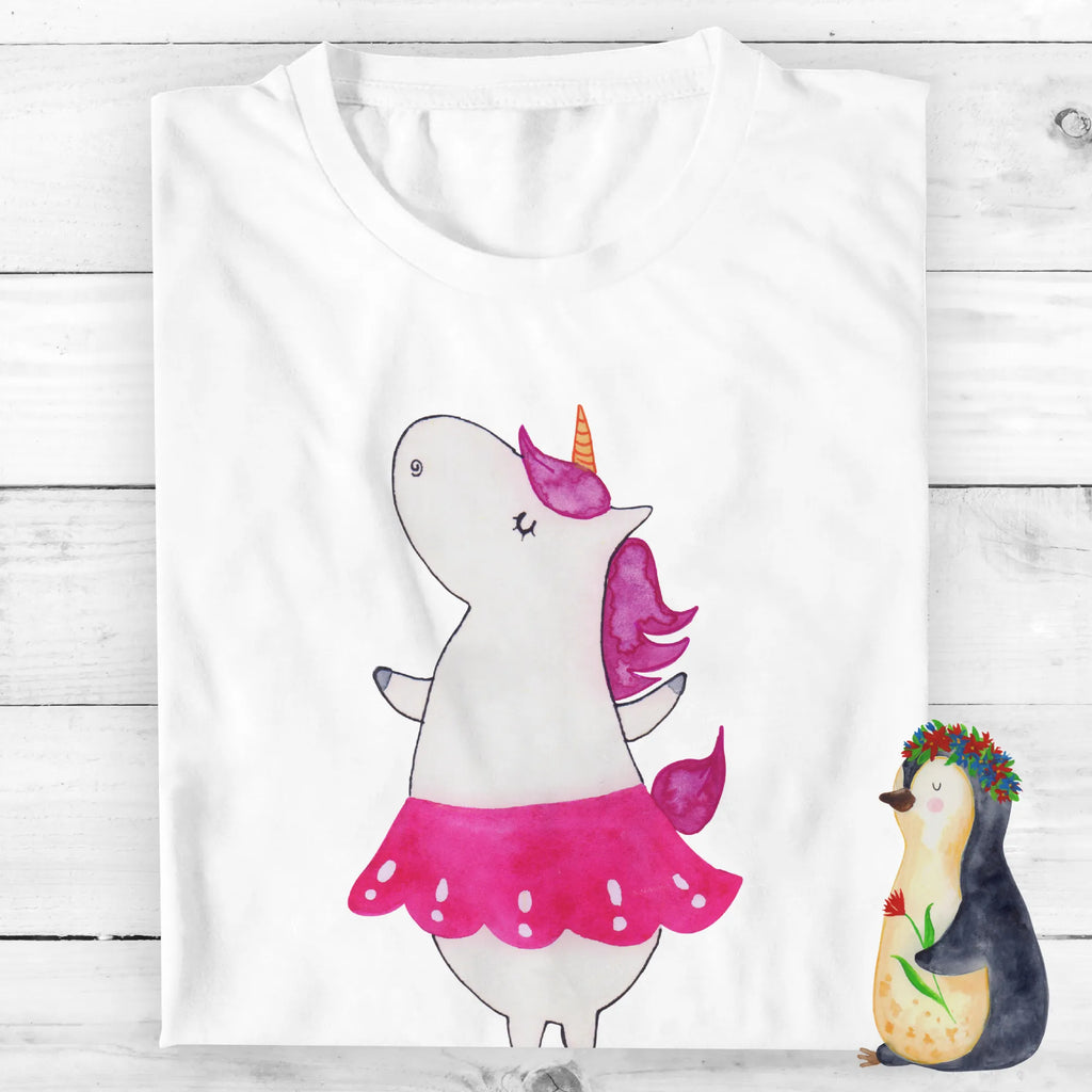 Personalisiertes T-Shirt Einhorn Ballerina T-Shirt Personalisiert, T-Shirt mit Namen, T-Shirt mit Aufruck, Männer, Frauen, Wunschtext, Bedrucken, Einhorn, Einhörner, Einhorn Deko, Unicorn, Tanzen, Ballerina, Party, Wohnung, Spaß, Feiern, Geburtstag, Tänzerin, Lebenslust, Lebensfreude