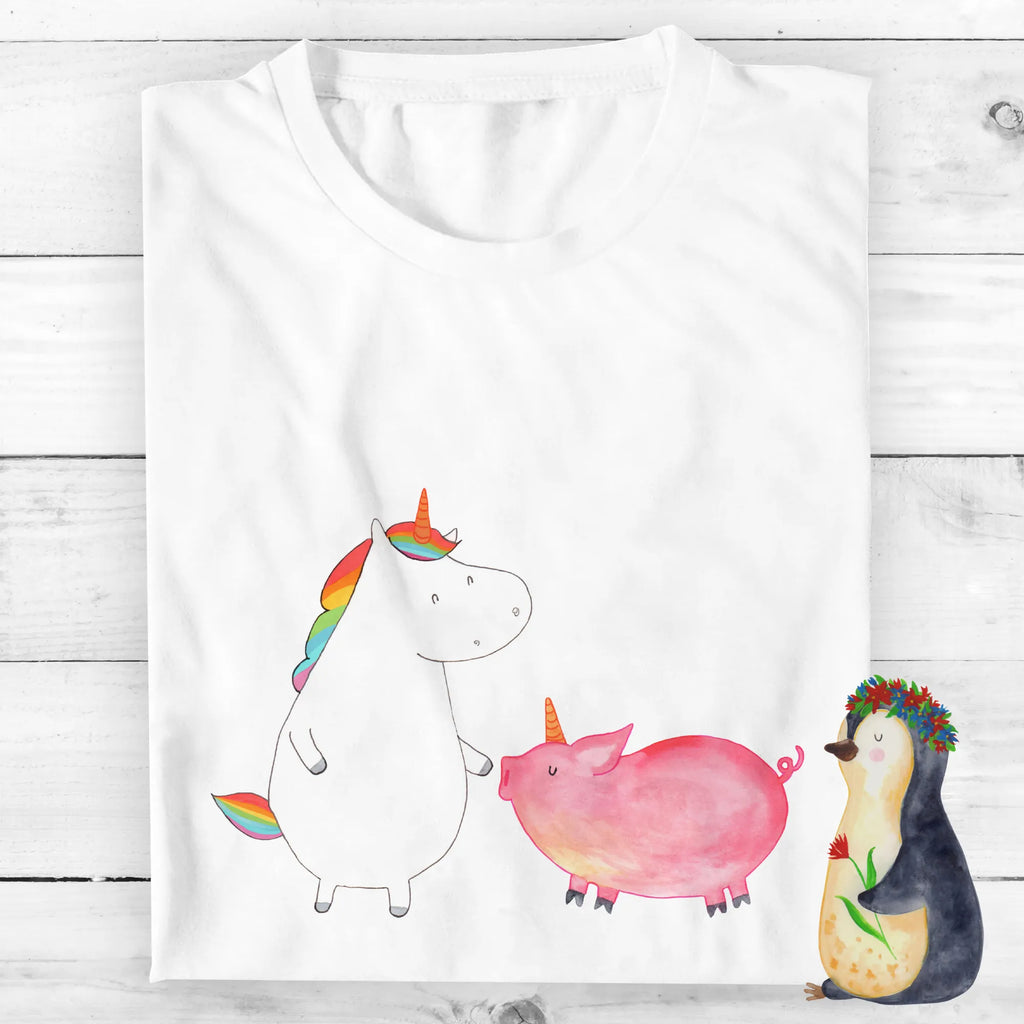 Personalisiertes T-Shirt Einhorn + Schweinhorn T-Shirt Personalisiert, T-Shirt mit Namen, T-Shirt mit Aufruck, Männer, Frauen, Wunschtext, Bedrucken, Einhorn, Einhörner, Einhorn Deko, Unicorn, Freundschaft, Schweinhorn, Schwein, Freundin, Schweinchen