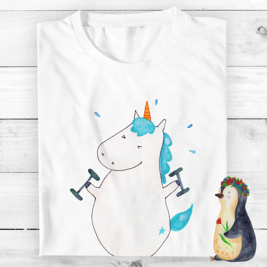 Personalisiertes T-Shirt Einhorn Fitness T-Shirt Personalisiert, T-Shirt mit Namen, T-Shirt mit Aufruck, Männer, Frauen, Wunschtext, Bedrucken, Einhorn, Einhörner, Einhorn Deko, Pegasus, Unicorn, Gym, Fitness, Fitnessstudio, Diät, Abnehmen, Sport, Pumpen, Geräte, Sixpack