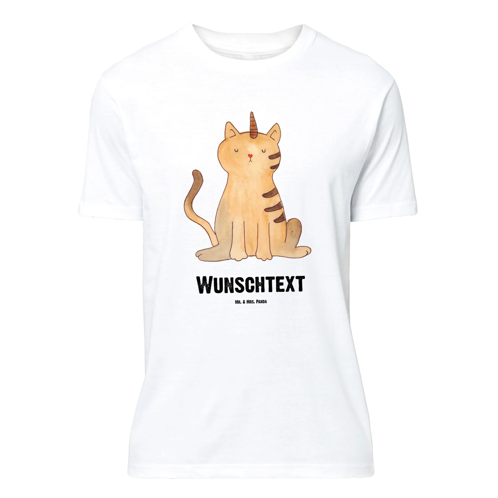 Personalisiertes T-Shirt Einhorn Katze T-Shirt Personalisiert, T-Shirt mit Namen, T-Shirt mit Aufruck, Männer, Frauen, Wunschtext, Bedrucken, Einhorn, Einhörner, Einhorn Deko, Unicorn, Katzer, Mieze, Regenbogen, Glitzer, Einhornpower, Erwachsenwerden, Katze, Katzenhorn, Einhornkatze, Kittyhorn