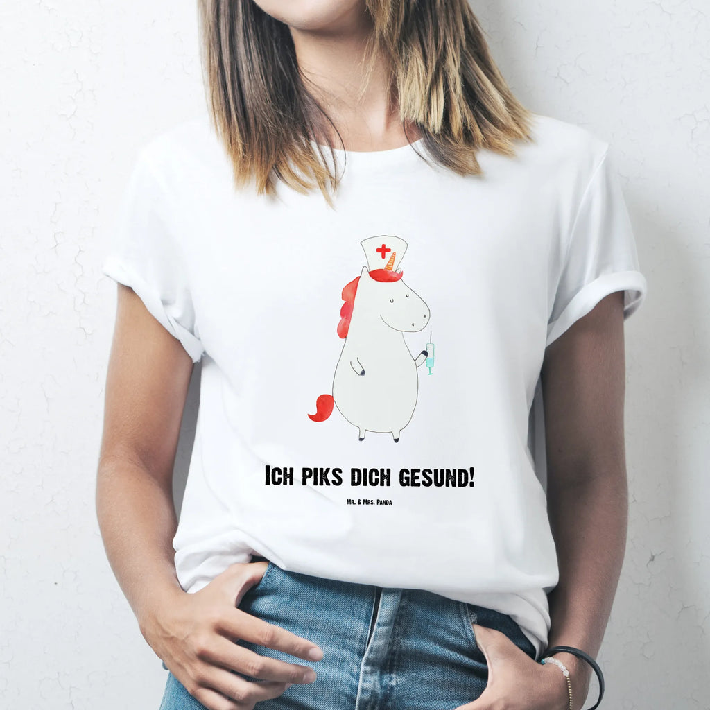 Personalisiertes T-Shirt Einhorn Krankenschwester T-Shirt Personalisiert, T-Shirt mit Namen, T-Shirt mit Aufruck, Männer, Frauen, Wunschtext, Bedrucken, Einhorn, Einhörner, Einhorn Deko, Pegasus, Unicorn, Krankenschwester Geschenk, Krankenpfleger Geschenk, Krankenpflegerin, Krankenschwester Dankeschön, Krankenhaus, Ärztin Geschenk