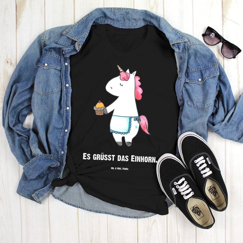 Personalisiertes T-Shirt Einhorn Muffin T-Shirt Personalisiert, T-Shirt mit Namen, T-Shirt mit Aufruck, Männer, Frauen, Wunschtext, Bedrucken, Einhorn, Einhörner, Einhorn Deko, Unicorn, Geburtstag, Backen, Muffin, Kekse, Geburtstagsgrüße, Glückwünsche, Liebesgrüße, Grüße