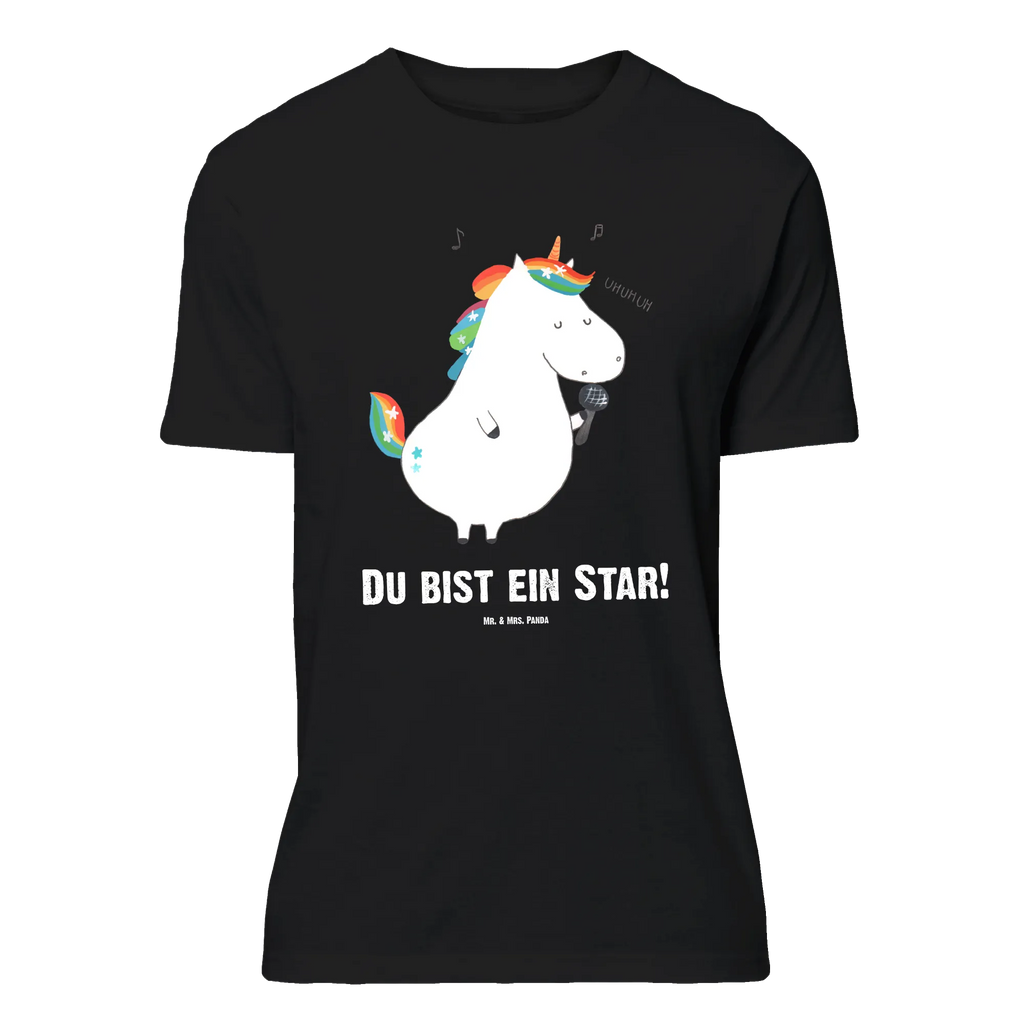 Personalisiertes T-Shirt Einhorn Sänger T-Shirt Personalisiert, T-Shirt mit Namen, T-Shirt mit Aufruck, Männer, Frauen, Einhorn, Einhörner, Einhorn Deko, Pegasus, Unicorn, Glitzer, Konfetti, Party, Geburtstag, Feier, Fest, Disco, Sängerin, Sänger, Freundin