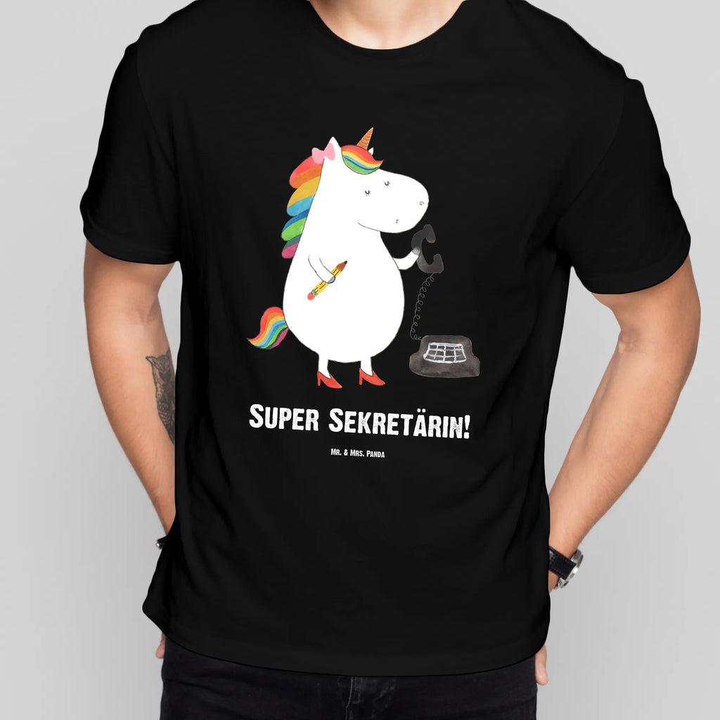 Personalisiertes T-Shirt Einhorn Sekretärin T-Shirt Personalisiert, T-Shirt mit Namen, T-Shirt mit Aufruck, Männer, Frauen, Wunschtext, Bedrucken, Einhorn, Einhörner, Einhorn Deko, Unicorn, Sekretärin, Büro, Rechtsanwältin, Rechtsanwaltsgehilfin, Steuerbüro, Steuerkanzlei, Bürokraft, Bürohilfe