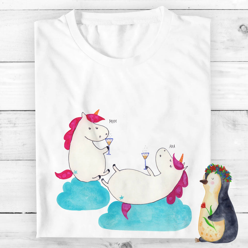 Personalisiertes T-Shirt Einhörner Sekt T-Shirt Personalisiert, T-Shirt mit Namen, T-Shirt mit Aufruck, Männer, Frauen, Wunschtext, Bedrucken, Einhorn, Einhörner, Einhorn Deko, Pegasus, Unicorn, Freundinnen, Freundin, BFF, Sekt, Mädelsabend, Spaß, Party, Korken, Anstoßen, Beste