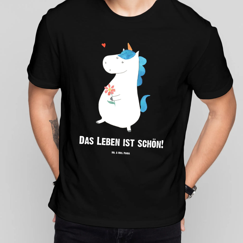 Personalisiertes T-Shirt Einhorn Spaziergang T-Shirt Personalisiert, T-Shirt mit Namen, T-Shirt mit Aufruck, Männer, Frauen, Wunschtext, Bedrucken, Einhorn, Einhörner, Einhorn Deko, Pegasus, Unicorn, Glitzer, Blumen, Spaziergang, Motivation, Gute Laune, Freude, Freundin, Mutter, Schwester