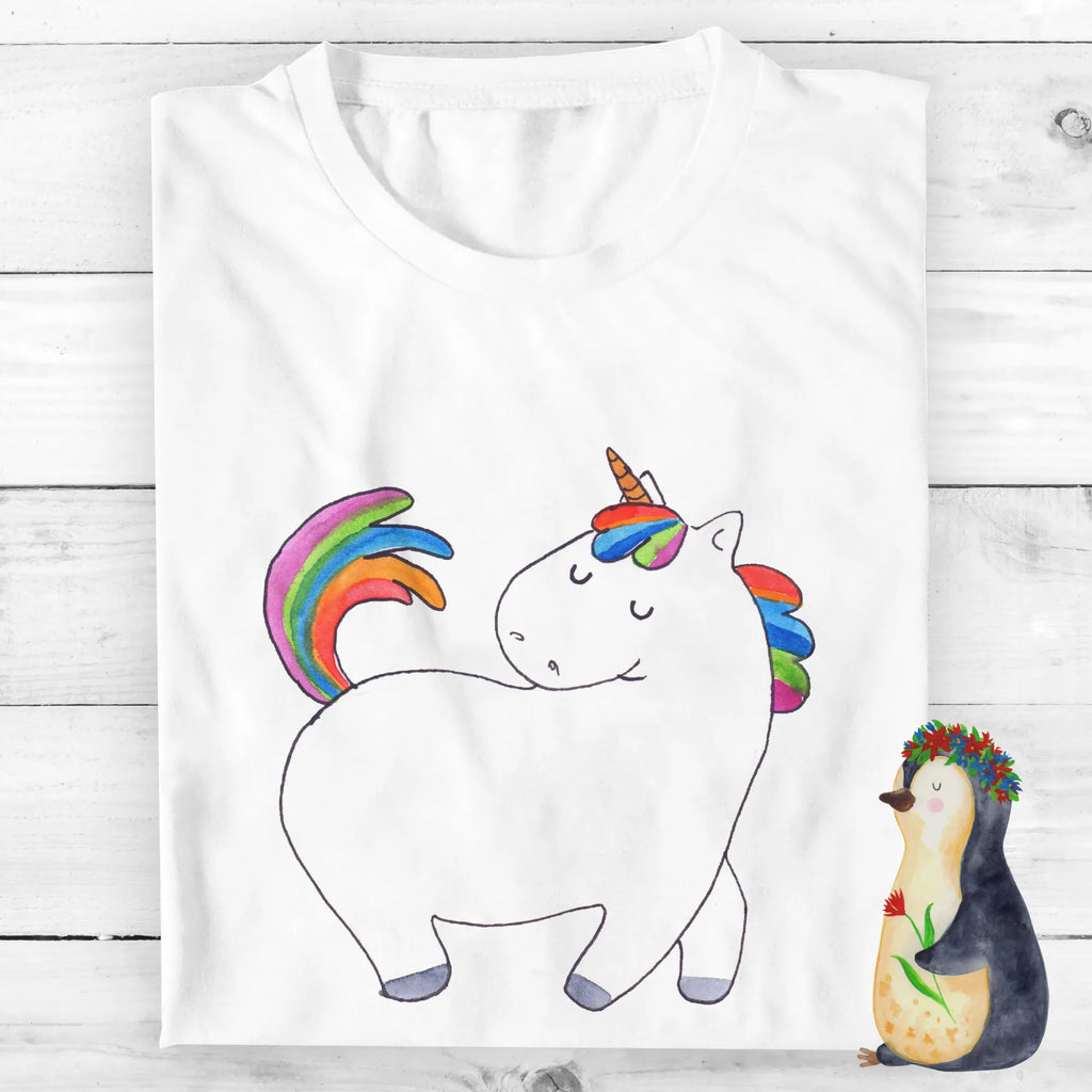 Personalisiertes T-Shirt Einhorn stolzierend T-Shirt Personalisiert, T-Shirt mit Namen, T-Shirt mit Aufruck, Männer, Frauen, Wunschtext, Bedrucken, Einhorn, Einhörner, Einhorn Deko, Unicorn, stolz, anders, bunt, Pferd, Reiter, Reiten, Freundin, Geschenk