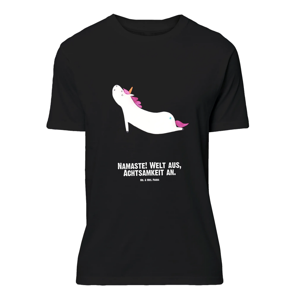 Personalisiertes T-Shirt Einhorn Yoga T-Shirt Personalisiert, T-Shirt mit Namen, T-Shirt mit Aufruck, Männer, Frauen, Wunschtext, Bedrucken, Einhorn, Einhörner, Einhorn Deko, Unicorn, Yoga, Namaste, Achtsamkeit, Entspannung, Joga, Yogamatte, Sport, lustig, witzig, süß