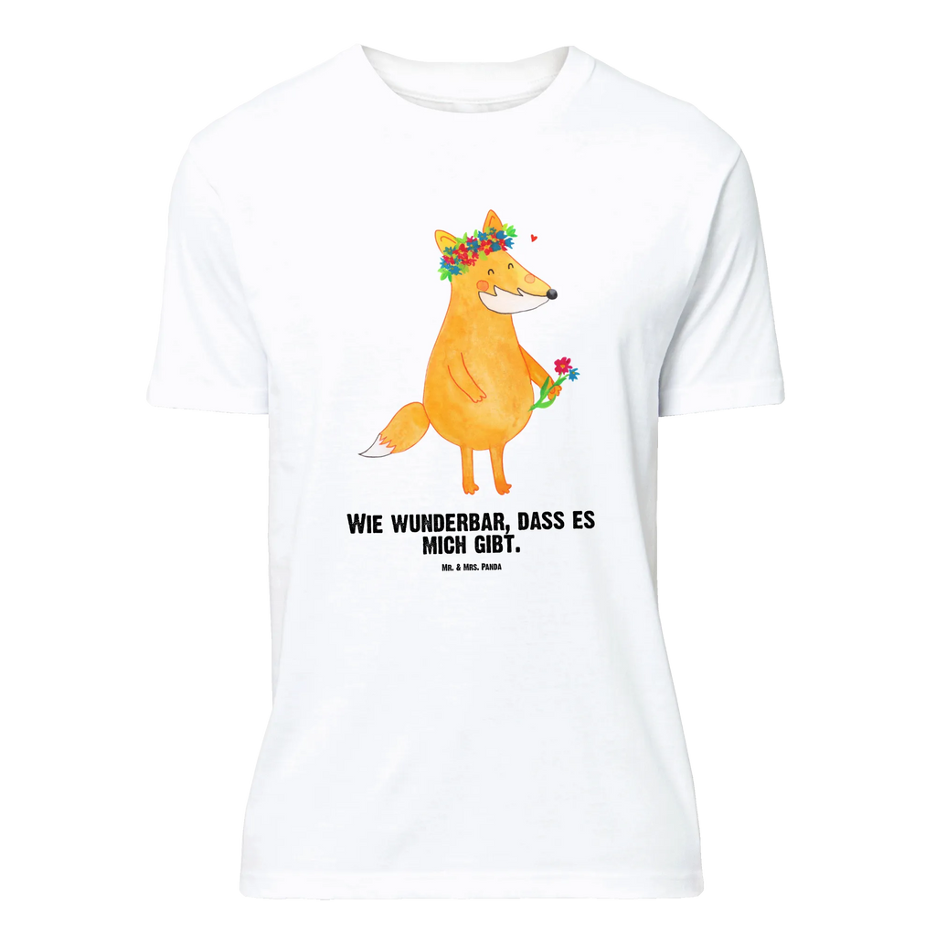 Personalisiertes T-Shirt Fuchs Blumen T-Shirt Personalisiert, T-Shirt mit Namen, T-Shirt mit Aufruck, Männer, Frauen, Wunschtext, Bedrucken, Fuchs, Füchse, Fox, Liebe, Freundin, Fuchsmädchen, Blumenmädchen, Freundinnen, Liebesbeweis, Blume, Blumen, Motivation, Freude, ich, mich, Selbstliebe