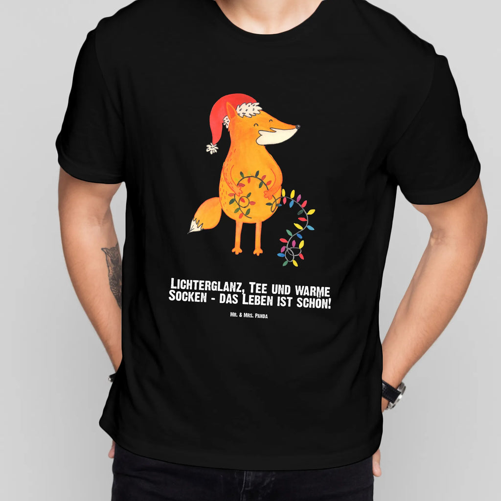 Personalisiertes T-Shirt Fuchs Weihnachten T-Shirt Personalisiert, T-Shirt mit Namen, T-Shirt mit Aufruck, Männer, Frauen, Wunschtext, Bedrucken, Winter, Weihnachten, Weihnachtsdeko, Nikolaus, Advent, Heiligabend, Wintermotiv, Fuchs, Füchse, Spruch schön, Geschenk Weihnachten, Weihnachtsmann, Weihnachtszeit