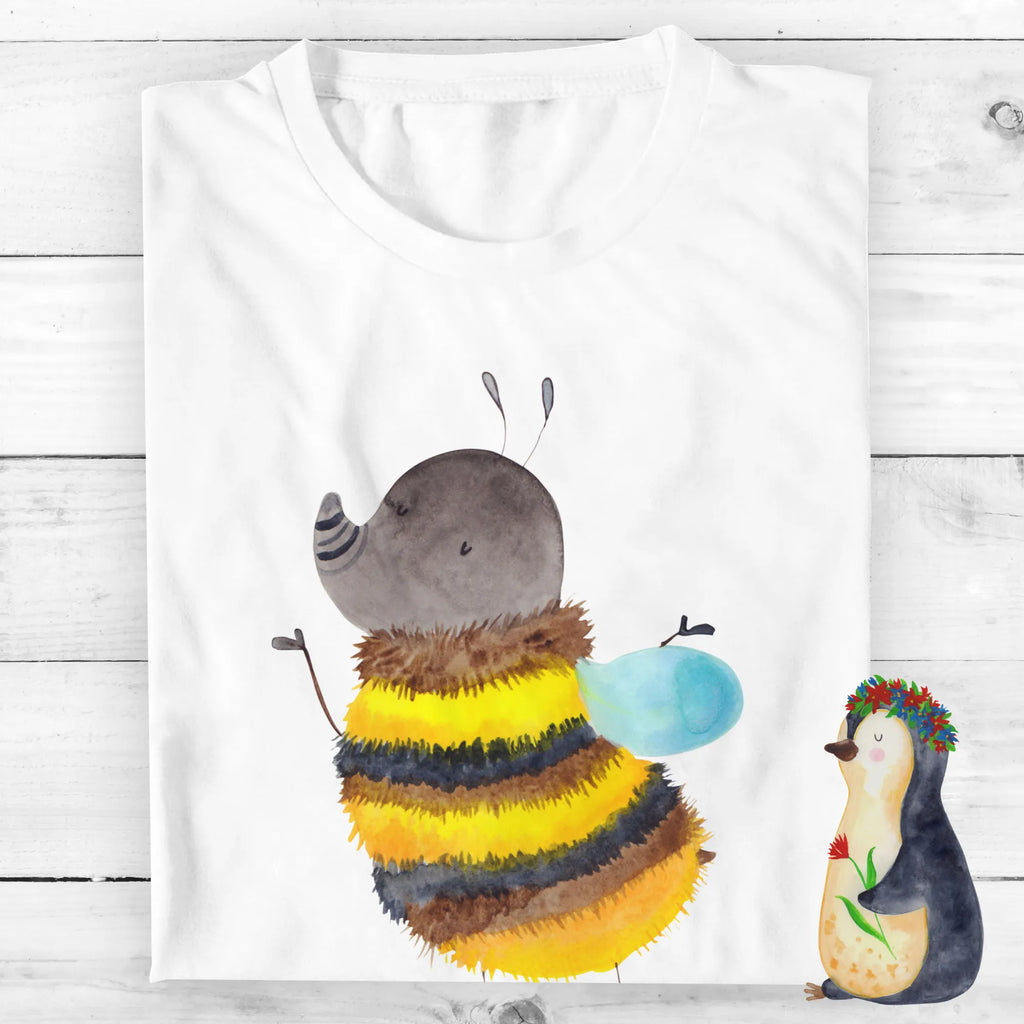 Personalisiertes T-Shirt Hummel flauschig T-Shirt Personalisiert, T-Shirt mit Namen, T-Shirt mit Aufruck, Männer, Frauen, Wunschtext, Bedrucken, Tiermotive, Gute Laune, lustige Sprüche, Tiere, Hummel, Flauschig, Biene, Blume, Natur