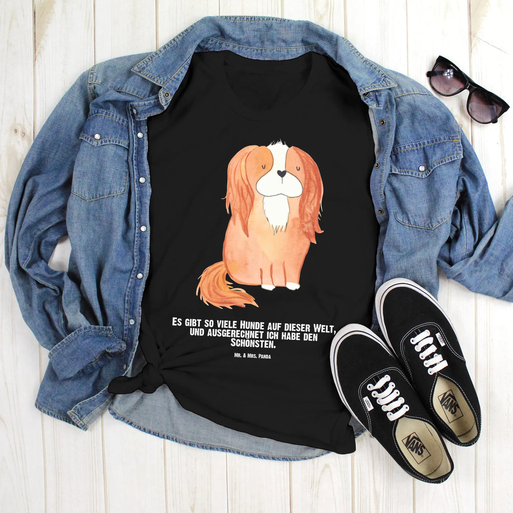 Personalisiertes T-Shirt Cavalier King Charles Spaniel T-Shirt Personalisiert, T-Shirt mit Namen, T-Shirt mit Aufruck, Männer, Frauen, Wunschtext, Bedrucken, Hund, Hundemotiv, Haustier, Hunderasse, Tierliebhaber, Hundebesitzer, Sprüche, Cavalier King Charles Spaniel, Cockerspaniel, Spaniel, Spruch, schönster Hund