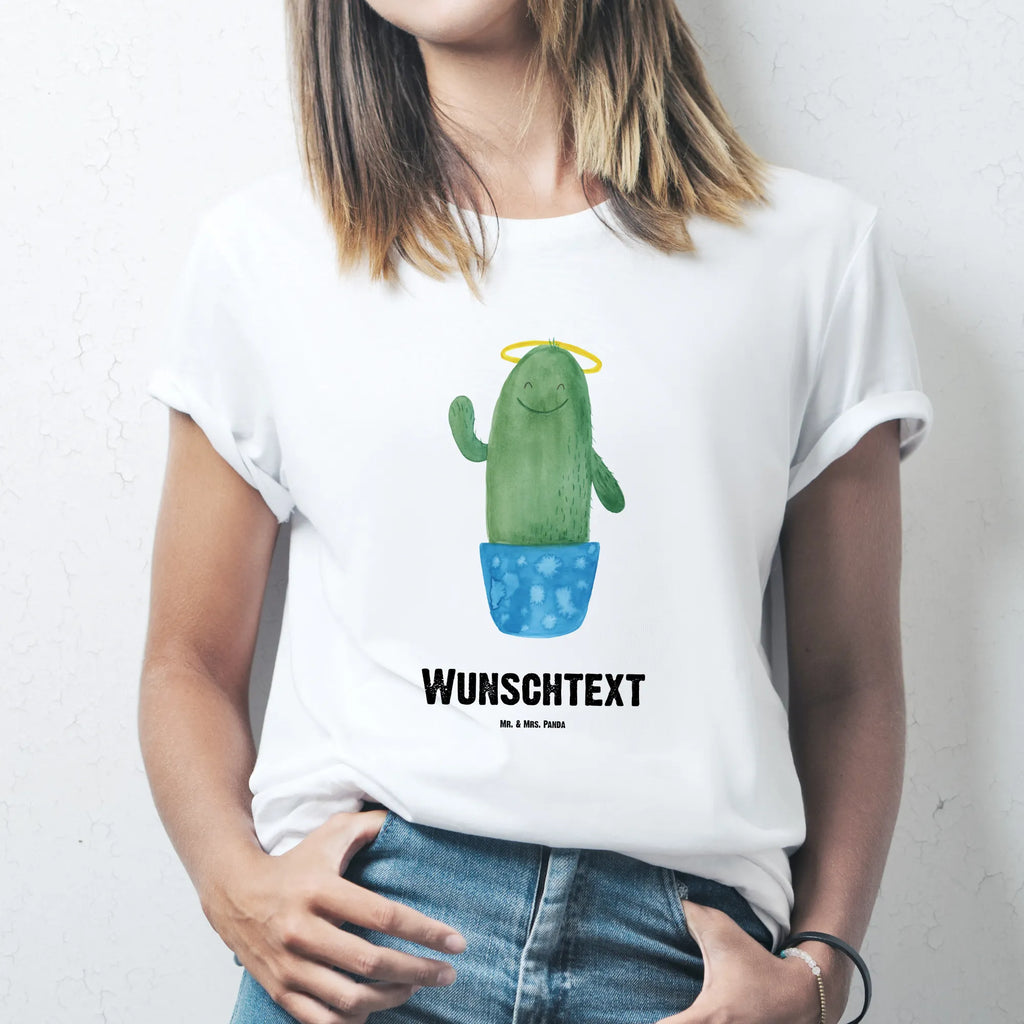 Personalisiertes T-Shirt Kaktus Heilig T-Shirt Personalisiert, T-Shirt mit Namen, T-Shirt mit Aufruck, Männer, Frauen, Wunschtext, Bedrucken, Kaktus, Kakteen, frech, lustig, Kind, Eltern, Familie, Bruder, Schwester, Schwestern, Freundin, Heiligenschein