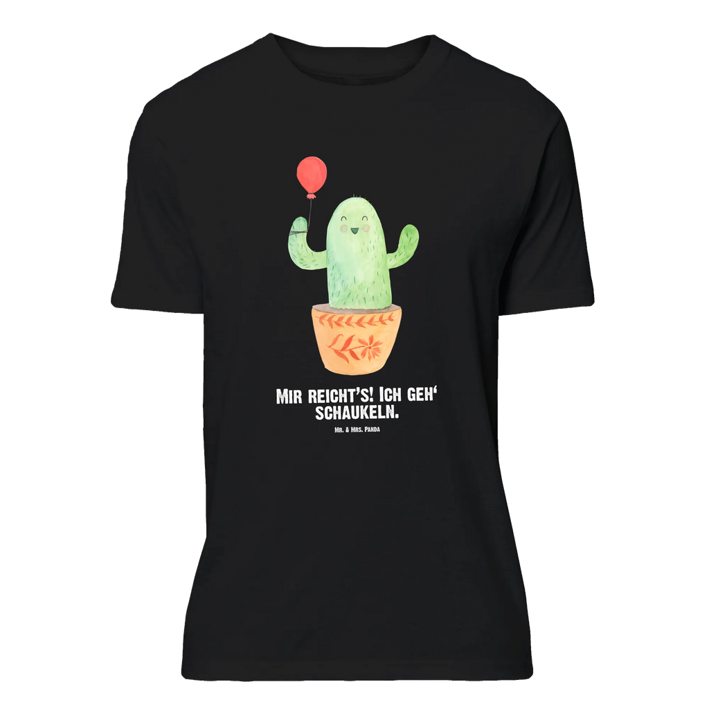 Personalisiertes T-Shirt Kaktus Luftballon T-Shirt Personalisiert, T-Shirt mit Namen, T-Shirt mit Aufruck, Männer, Frauen, Wunschtext, Bedrucken, Kaktus, Kakteen, Luftballon, Neustart, Freude, Büro, Stress, Büroalltag, Freundin, Freund, Ausbildung, Prüfung