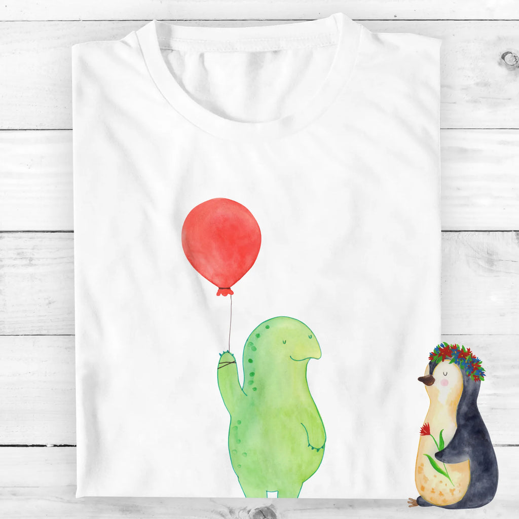 Personalisiertes T-Shirt Schildkröte Luftballon T-Shirt Personalisiert, T-Shirt mit Namen, T-Shirt mit Aufruck, Männer, Frauen, Wunschtext, Bedrucken, Schildkröte, Schildkröten, Mutausbruch, Motivation, Motivationsspruch